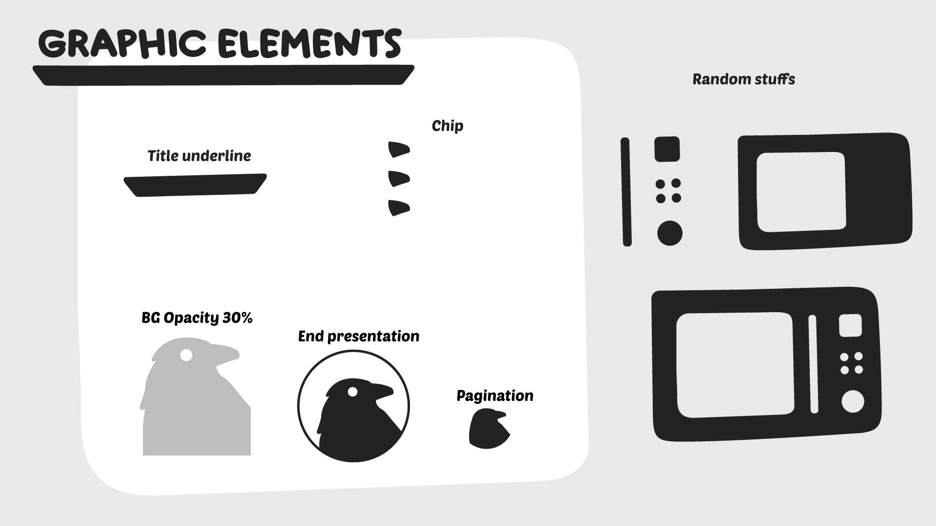 Éléments graphiques du logo Microwave Interactive