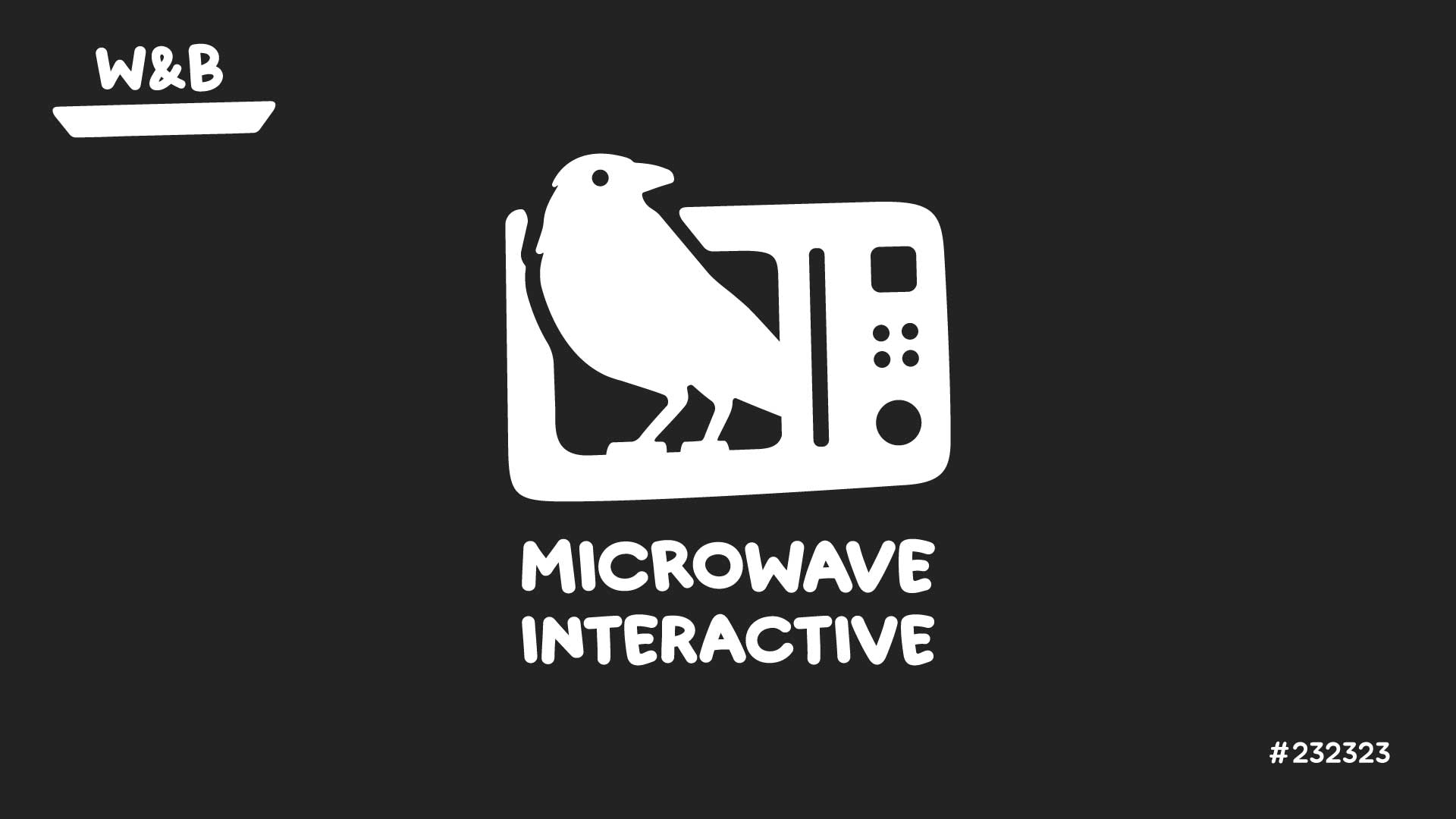 Logo Microwave Interactive en négatif