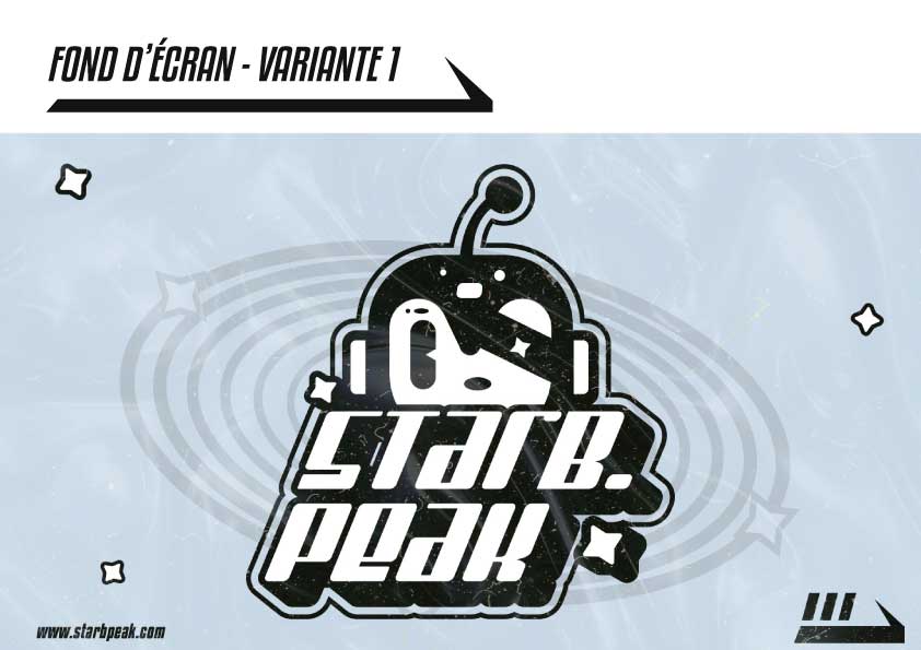 Fond d'écran en couleur de Starbord Peak